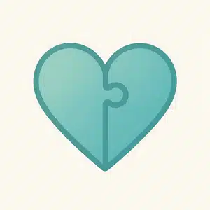 Icon showing interlocking hands or puzzle pieces fitting together.<br />
