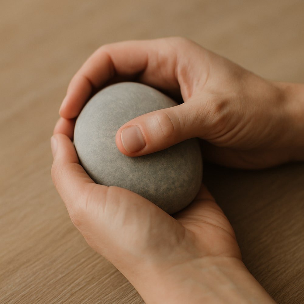 Using a memory game or object to ground during a panic attack